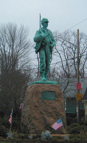 Civil War Monument, Fruit Hill Avenue, Lymansville Section, N. Providence, RI