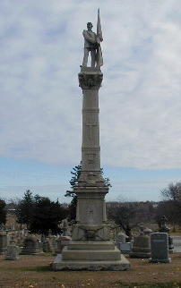 Civil War Monument, Saint Francis Cemetery, Pawtucket, RI