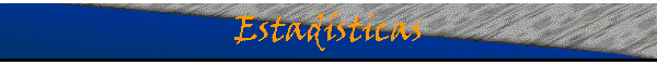Estad�sticas