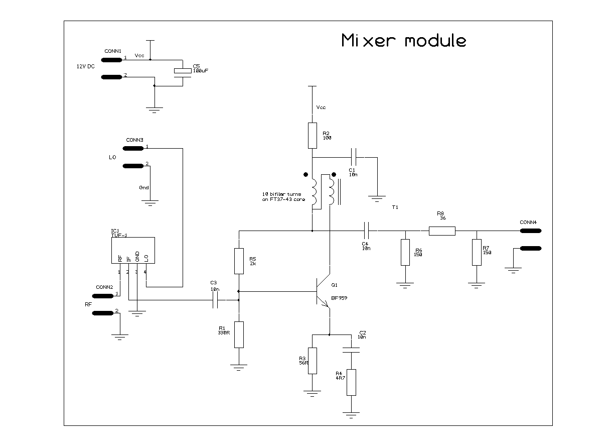 HF Mixer Module