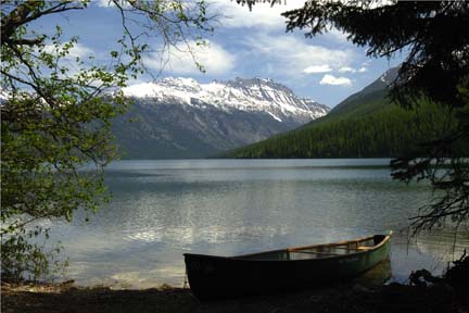 Lake Kintla, Glacier National Park, Montana