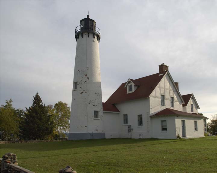 Point Iroquois Lighthouse, Lake Superior, MI