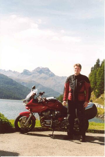 Proud Mark at the SilvaplanerSee