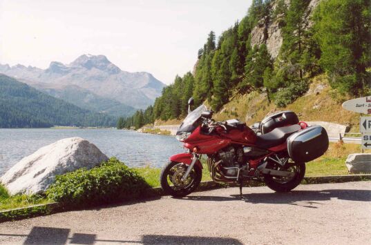 Zoeki at the Silvaplanersee