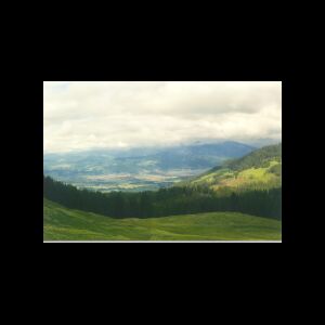 View on the Gurnigelpass (Thun/Thunersee).