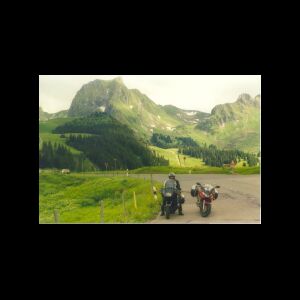 Leon and the Gurnigelpass.