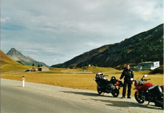 Leon at HochtannbergPass.