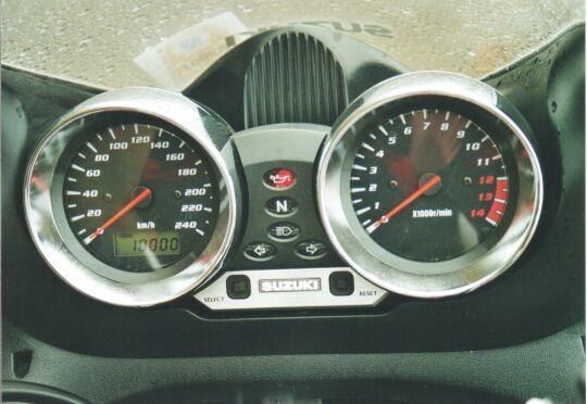 Yahoo! Mark's odometer reads 10.000km