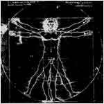 O homem vitruviano, de Leonardo da Vinci