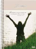 Caderno universit�rio Louvor