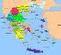 mappa grecia