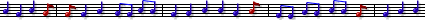 6.08 KB, Dancing Colored Notes