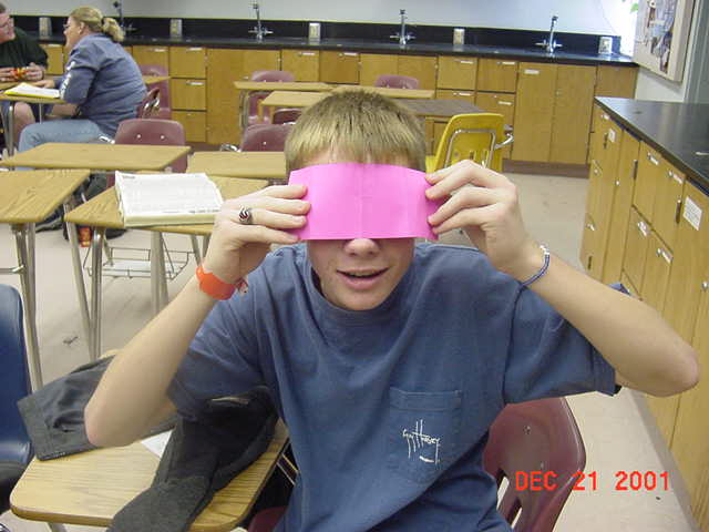 Victor being creative