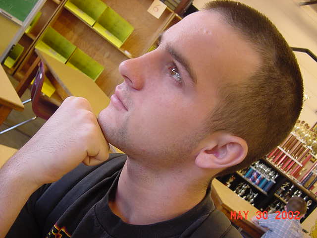 Alex gives deep thought as to what the hell Col. Davis actually said.