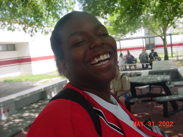 A really happy Shatondra