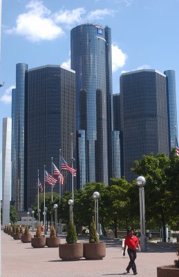 GM International Headquarters, Renaissance Center, Detroit (Wieck Media Services)
