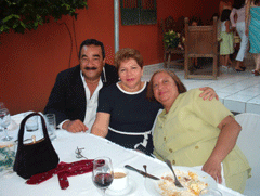 Oscar, Maritza y Blanca