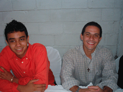 Invitado y Leonel