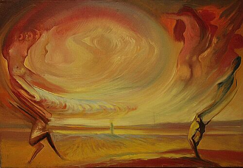 Oil on canvas / Olej na plotnie