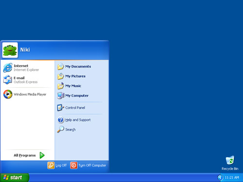 A WindowsXP screenshot