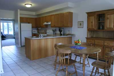 Breakfast area