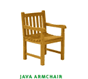 [GF-011] Java Arm Chair, H=85cm, W=56cm, D=56cm