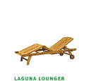 [GF-048] Laguna Lounger, H=43cm, W=70cm, D=200cm