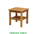 [GF-053] Tundan Table, H=50cm, W=50cm, D=50cm