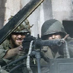 screen shot from Saving Private Ryan