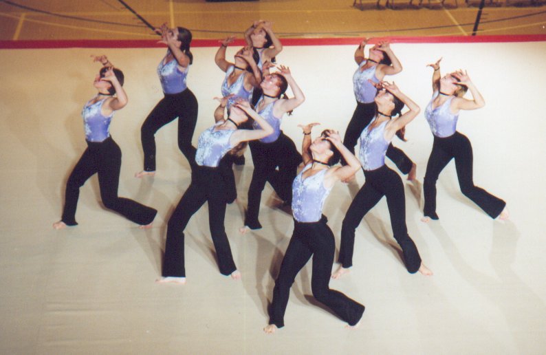Avonside "Madonna" Routine London 2000