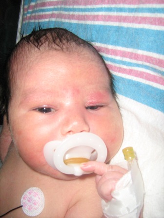 He finally opens his eyes