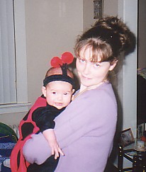 Mommys little lovebug! Halloween 1999