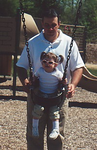 Daddy & Lexie 5/6/01