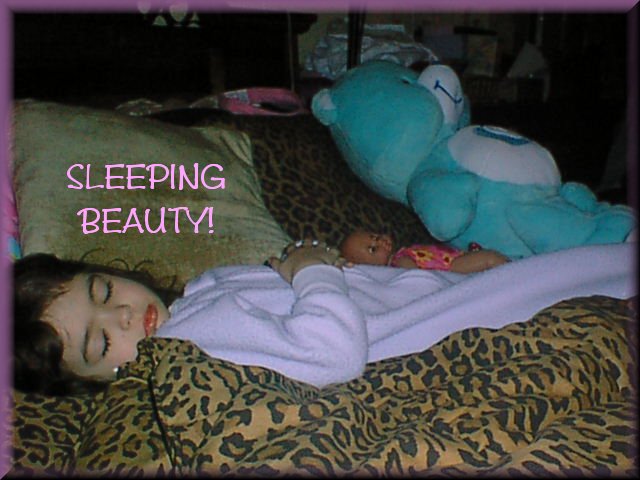 Catching Up on Some Beauty Sleep!
