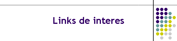 Links de interes