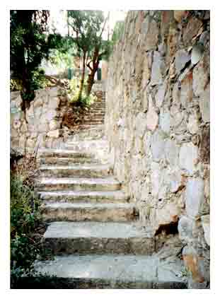 Escaleras...
