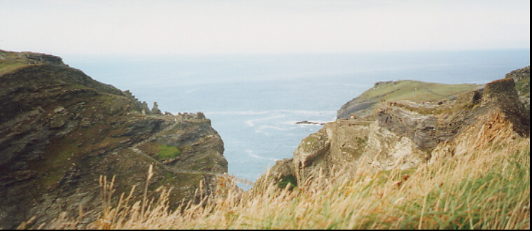 This is near the place where KING ARTHUR is supposed to be born