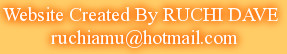 Website created by Ruchi Dave logo