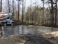 Final Pour for the floor