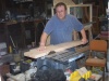 Materials Preparation prior to gluing
