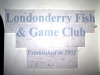 The Printed Lettering Layout for the sign