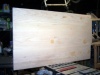 The refined sign blank.