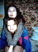 Sasha's sister & her friend