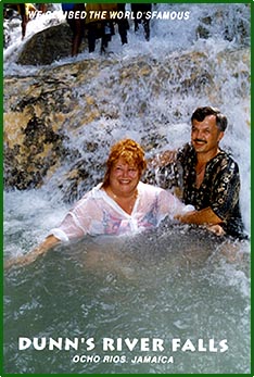 Dunn's River Falls near Ocho Rios
