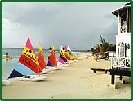Sailboats at Sandals, MoBay