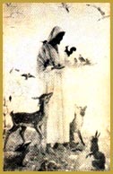 Jesus with the animals