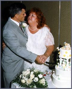 About to cut the cake