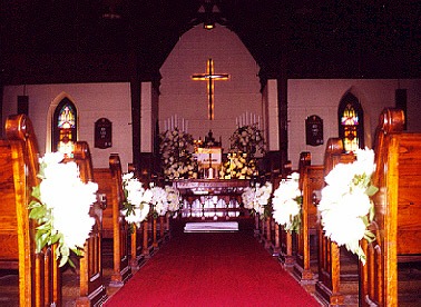 Mt. Salem UMC (from rear of sanctuary)
