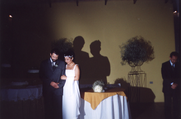 Ora&ccedil;&atilde;o na
     cerim&ocirc;nia de casamento.