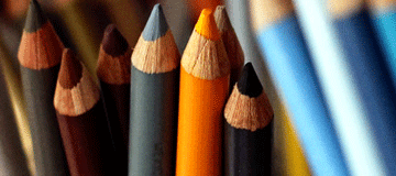 colored pencils